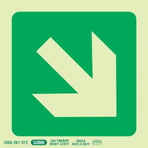 Directional Arrow Down and Right