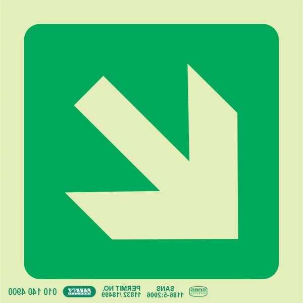 Directional Arrow Down and Right